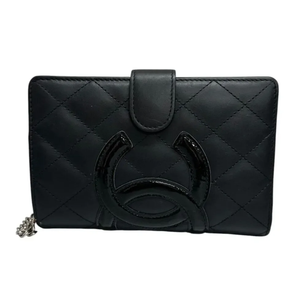 Chanel Cambon Line Bi-Fold Wallet